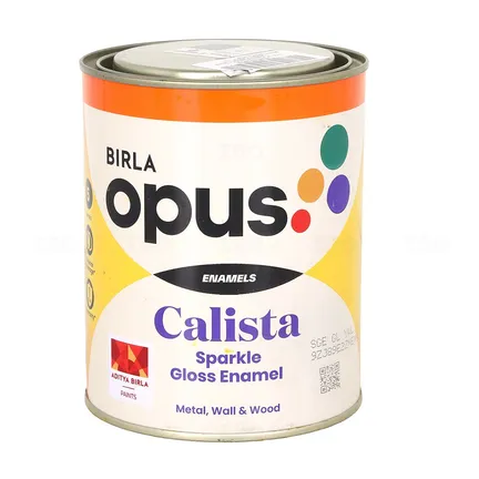 BIRLA opus SGE 25 Calista Sparkle Gloss 1 L Golden Yellow Enamel-Color BIRLA opus SGE 25 Calista Sparkle Gloss 1 L Golden Yellow Enamel-Color