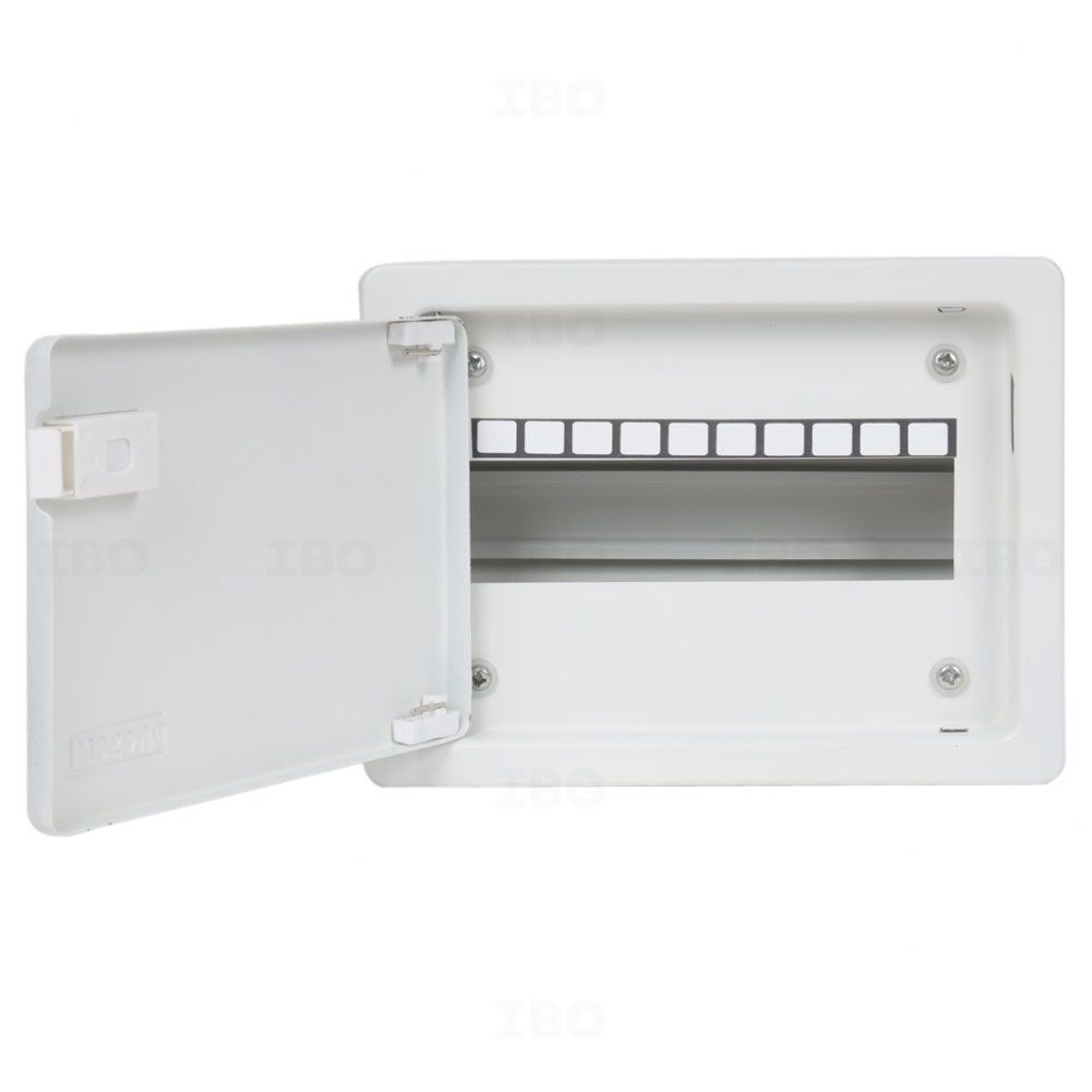 Present Premium Gold Double Door Single Pole Neutral 10 Ways IP 42 Distribution Board