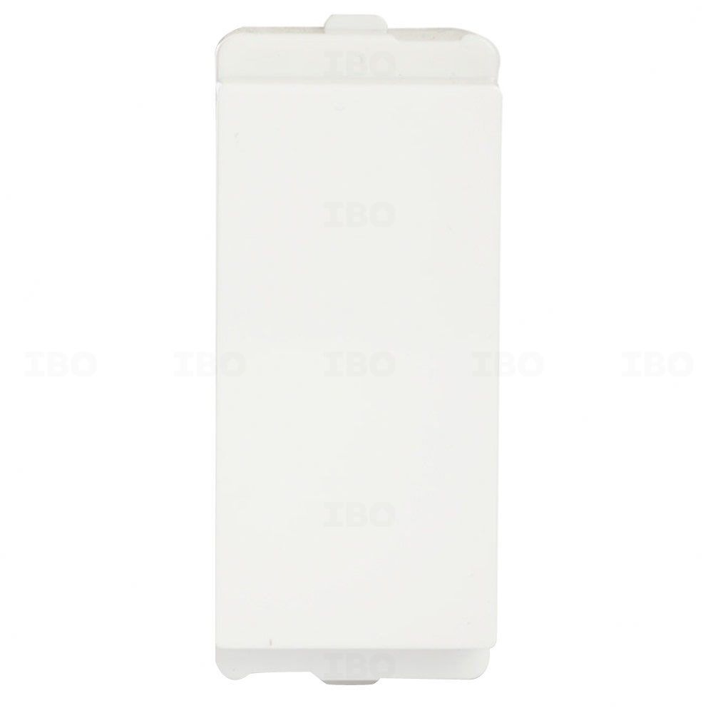 Schneider Livia 1 Module White Blank Plate Cover