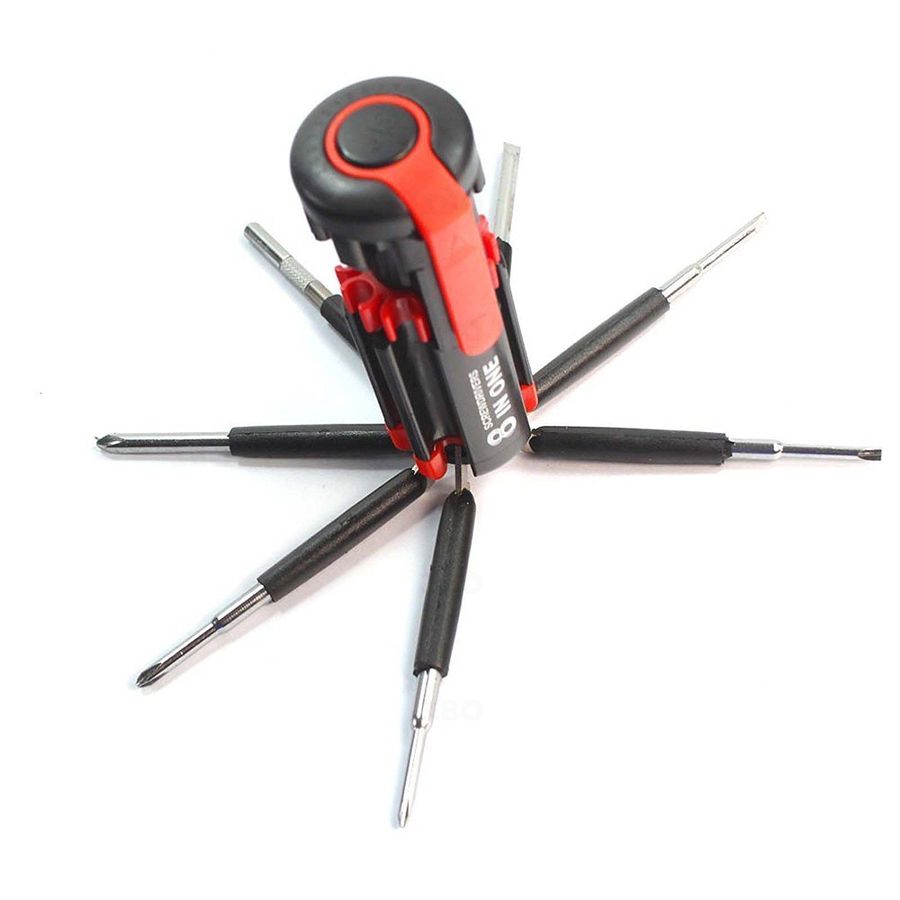 Se7en 8 in 1 Screwdriver Set with 6 LED Lights