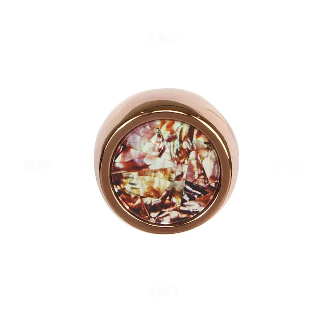 Plum PLUTO_Rose Gold Rose Gold Cabinet Knob