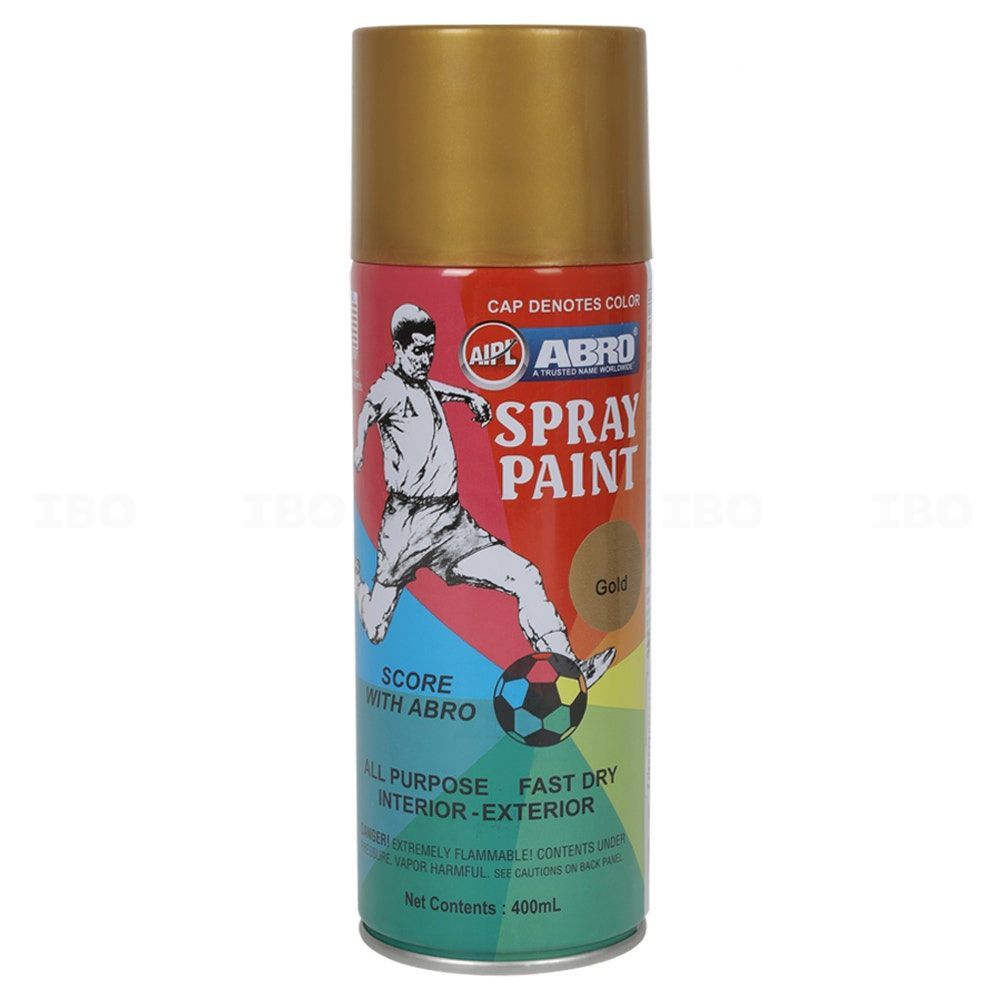 ABRO Gold 400 ml Spray Paint ABRO Gold 400 ml Spray Paint