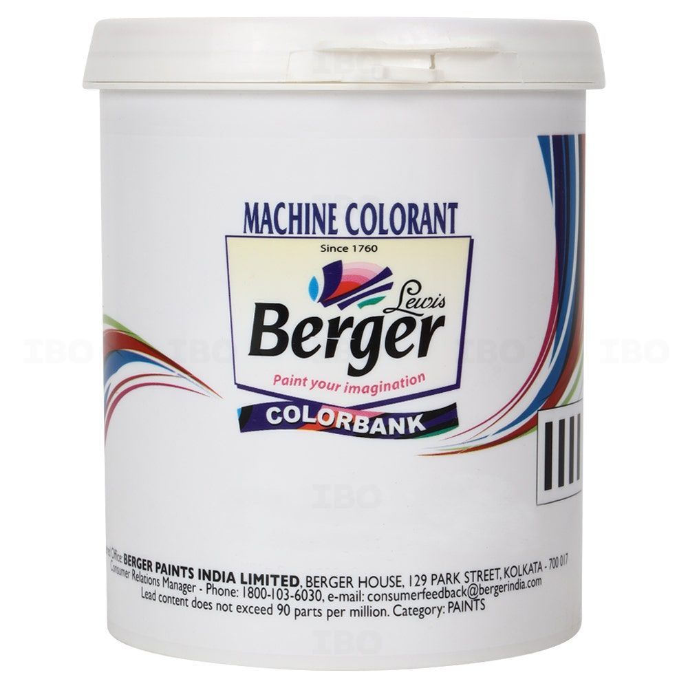 Berger Paints Bright Red 1 L Machine Colorant