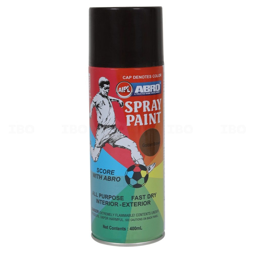 ABRO Golden Brown 400 ml Spray Paint