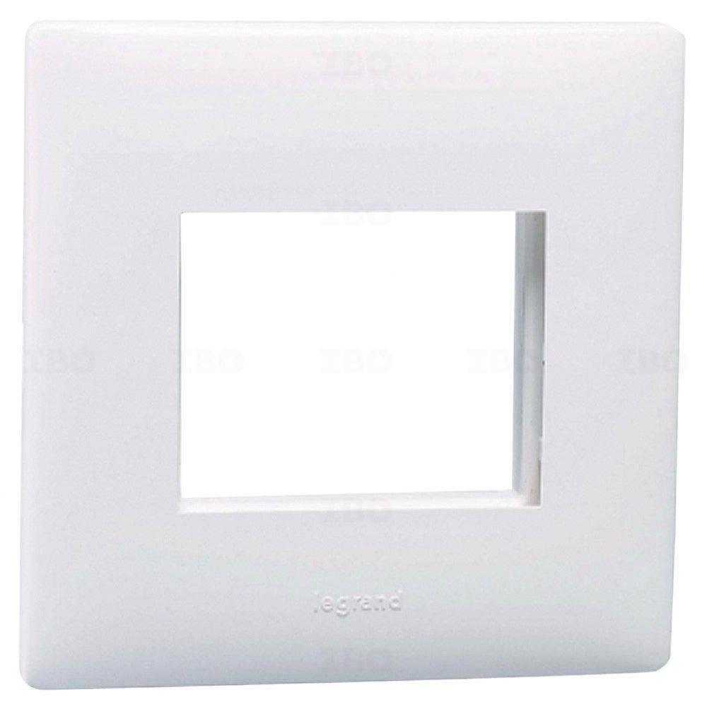 Legrand Mylinc 2 Module Glossy White Switch Board Plate Legrand Mylinc 2 Module Glossy White Switch Board Plate