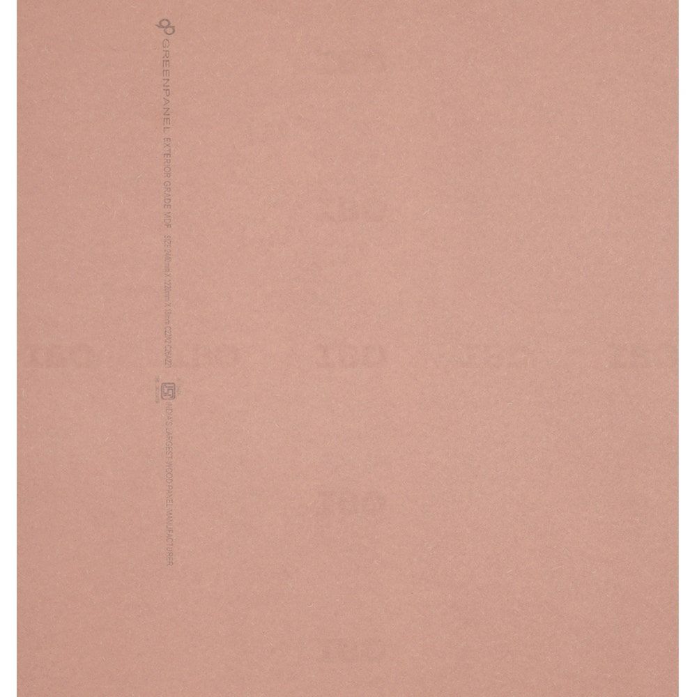 GreenPanel Plain 8 ft. x 4 ft. 18 mm Exterior MDF Board GreenPanel Plain 8 ft. x 4 ft. 18 mm Exterior MDF Board