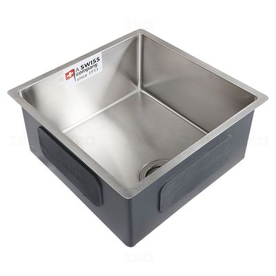 Franke 18 in. x 18 in. Satin 304 Grade Stainless Steel Single Bowl Sink