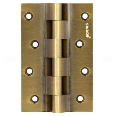 Salvor RLWY Antique 4 x 1.1/8 x 5/32 in. Brass Railway Hinge Salvor RLWY Antique 4 x 1.1/8 x 5/32 in. Brass Railway Hinge