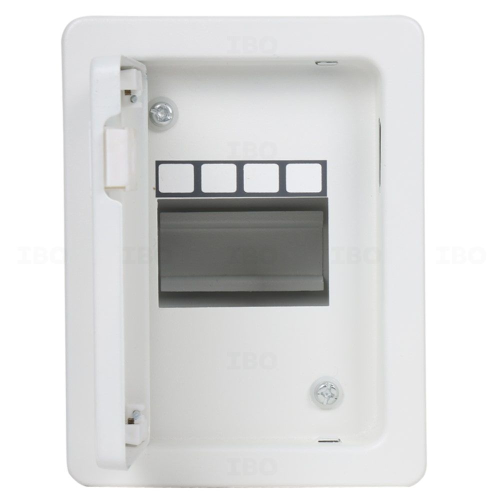 Present Premium Gold Double Door Single Pole Neutral 4 Ways IP 42 Distribution Board