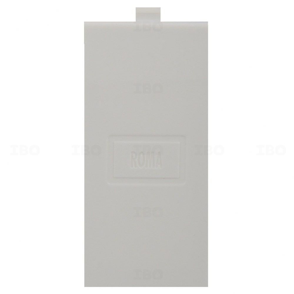 Anchor Roma Classic 1 Module White Blank Plate Cover