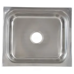 Futura Dura 21 x 18 in. SS 304 Single Bowl Sink