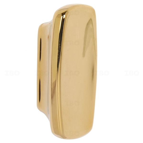 Plum Rio Big Gold Cabinet Knob