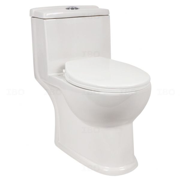 Hindware Elba S-220 Floor Mounted Star White Single Piece Toilet