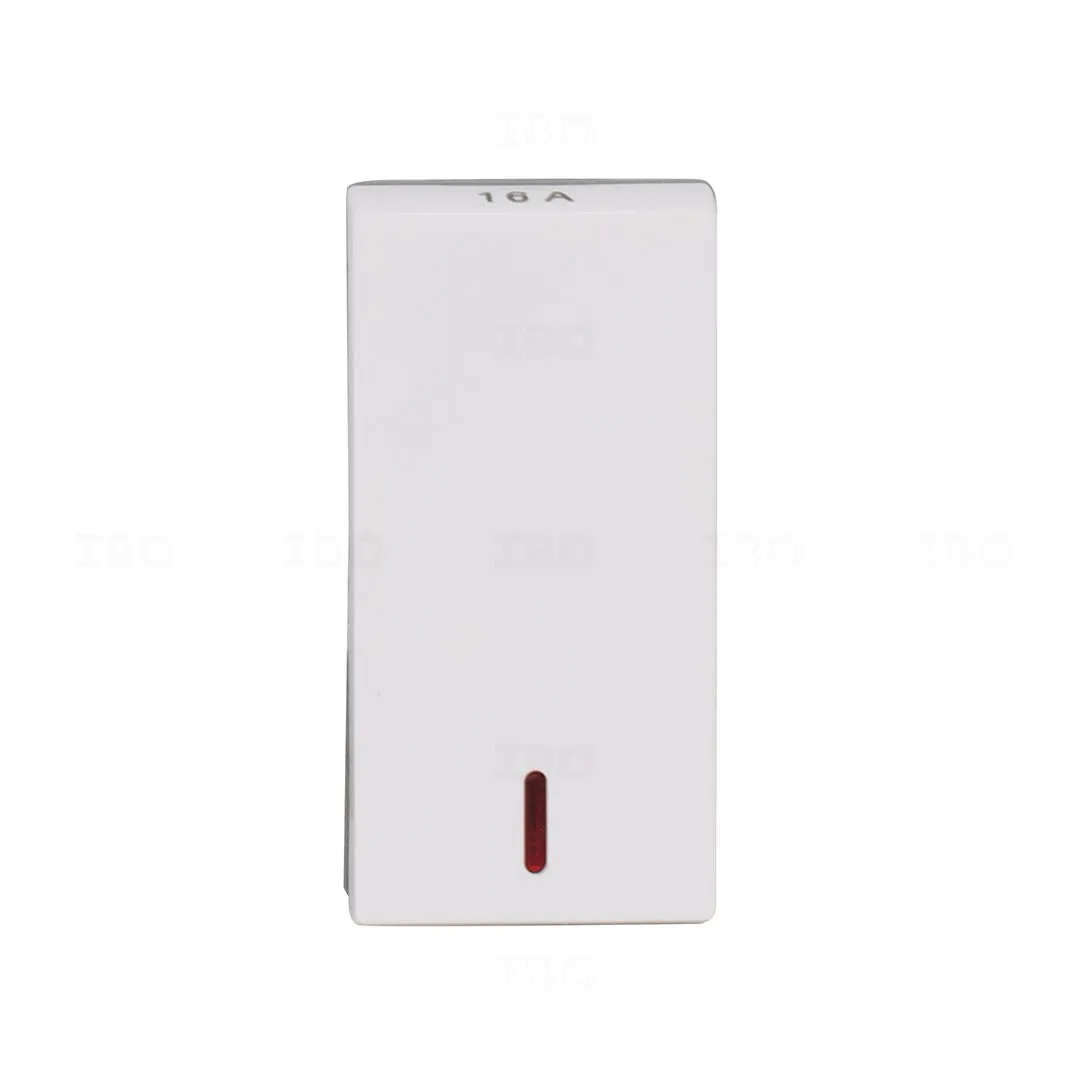 16A-1W Sw With Ind-1M-White 16A-1W Sw With Ind-1M-White
