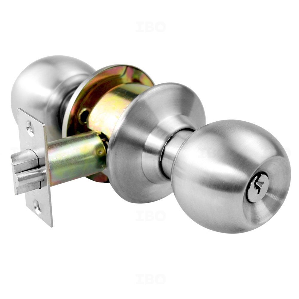 Hettich 9228336 Stainless Steel Knob With Lock