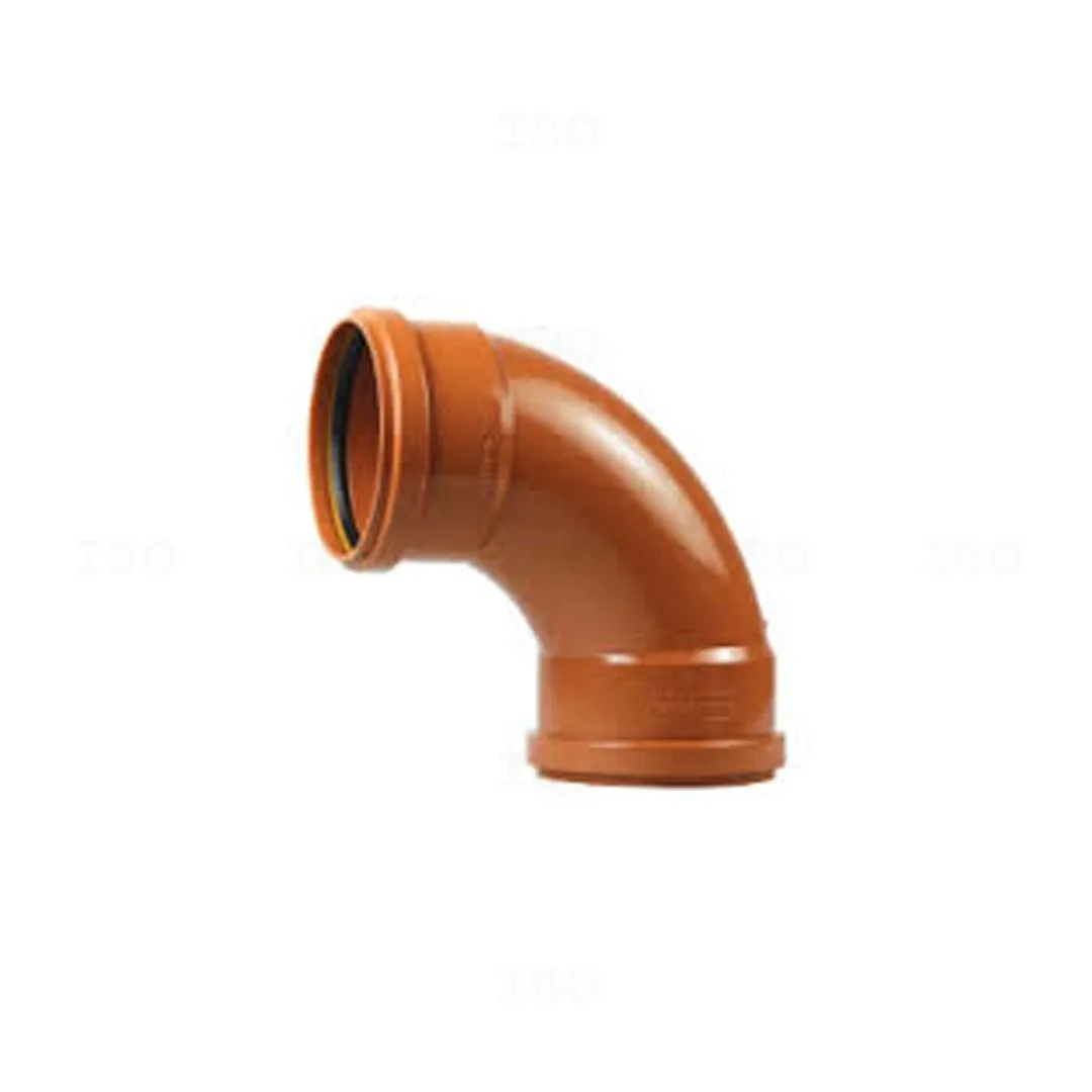 160mm Plain Bend Pushfit UGD