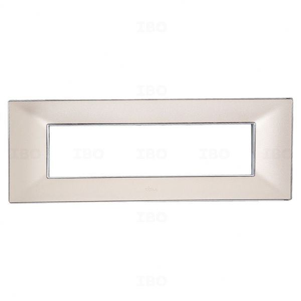 GM FourFive Wavio 8 Metal Finish Gold Switch Board Plate
