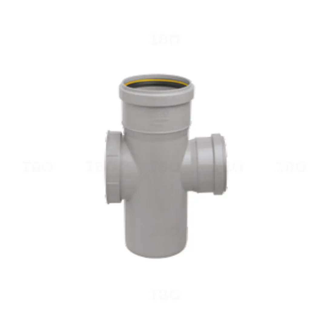 TRUFLO 4 x 2½ in. (110 x 75 mm) Reducer Tee With Door SWR Fitting