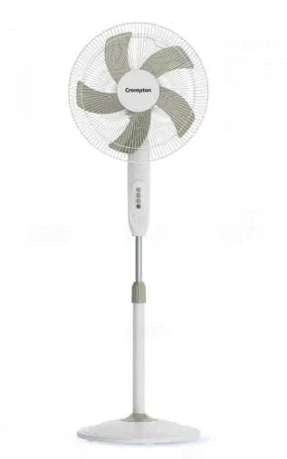 Crompton 400mm 5 Blade Penta Pro (Olive Green) Pedestal Fan