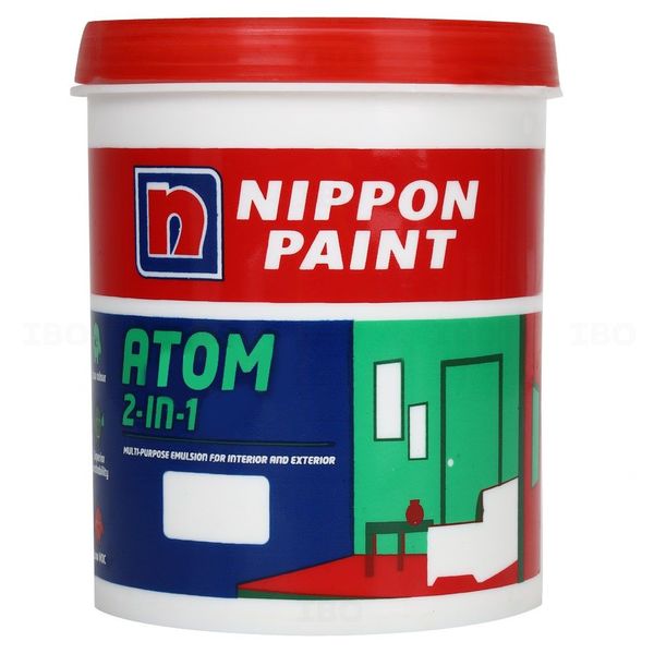 Nippon Atom 2 In 1 975 ml AT 3B Exterior Emulsion - Base Nippon Atom 2 In 1 975 ml AT 3B Exterior Emulsion - Base