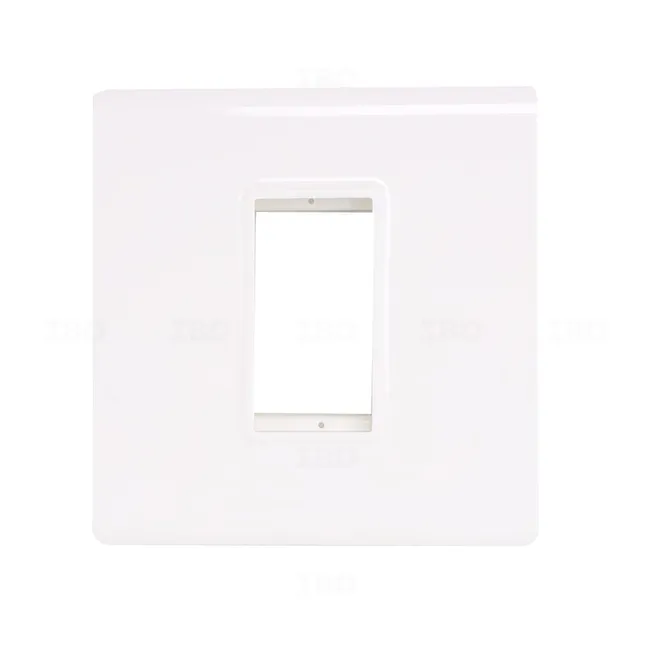 Legrand Allzy 1 Module Matte White Switch Board Plate Legrand Allzy 1 Module Matte White Switch Board Plate