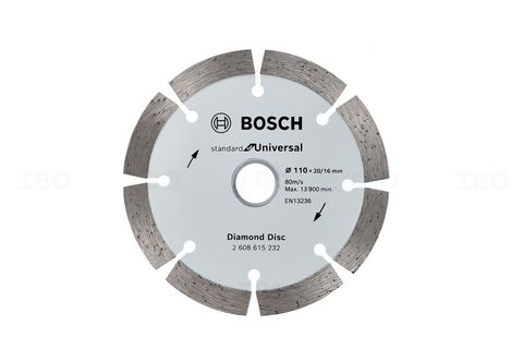 Bosch 2608615232 Diamond Cutting Blade 110x20/16mm Segment Bosch 2608615232 Diamond Cutting Blade 110x20/16mm Segment