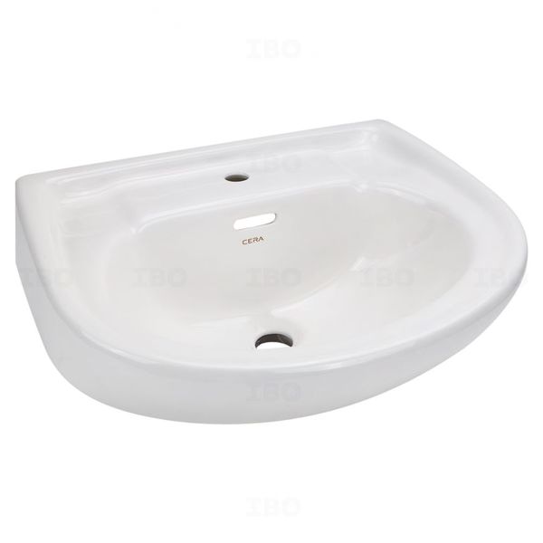 Cera Counsel 510 mm x 400 mm Snow White Pedestal Basin without Pedestal