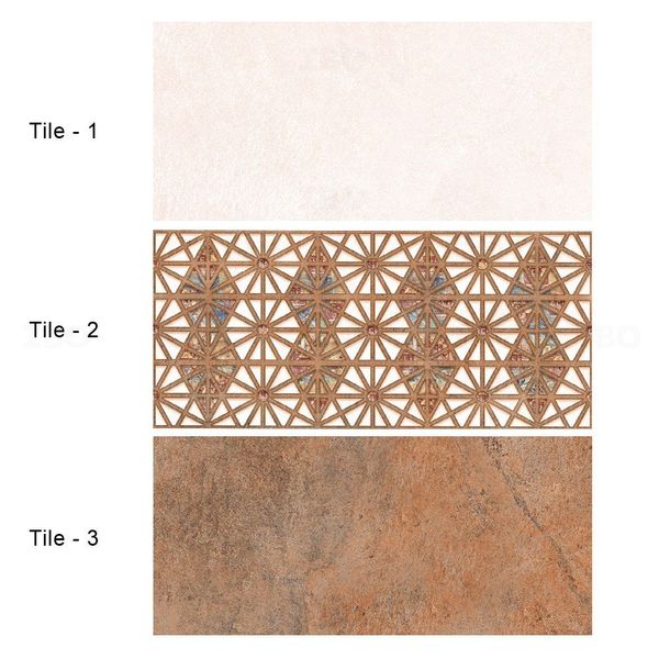 Sunhearrt Dakota Brown HL Matte 600 mm x 300 mm Ceramic Wall Tile1