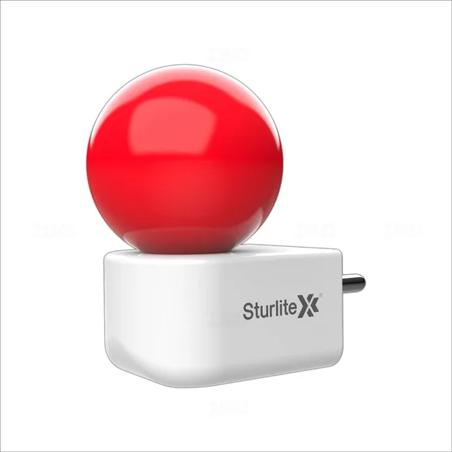 Sturlite 0.5W Red LED POD Plug & Play Night Bulb