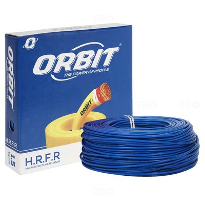 Orbit FR 1.5 sq mm Blue 90 m FR PVC Insulated Wire