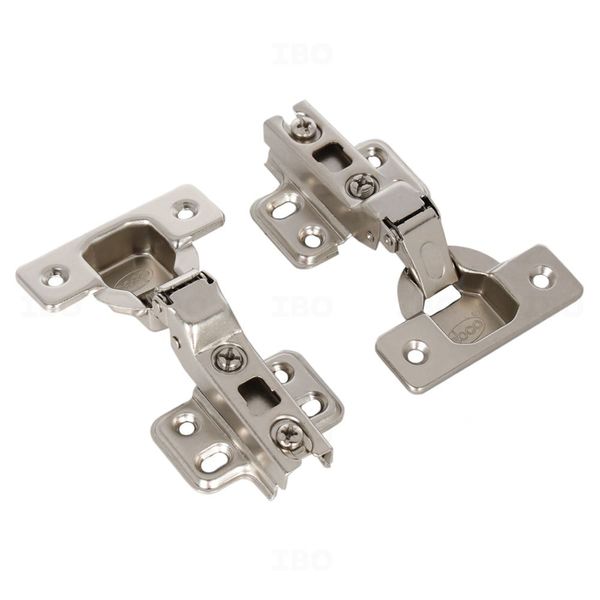 EBCO Euro - Slip On 4 HMP Half Overlay/8 Crank Regular Close Cabinet Hinge