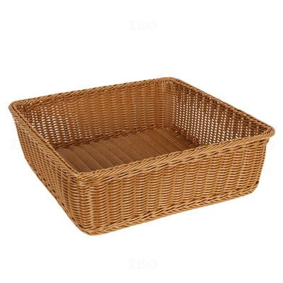 EBCO PWB-22-20-04 562x496x150 mm Plastic Wicker Basket (Set) EBCO PWB-22-20-04 562x496x150 mm Plastic Wicker Basket (Set)