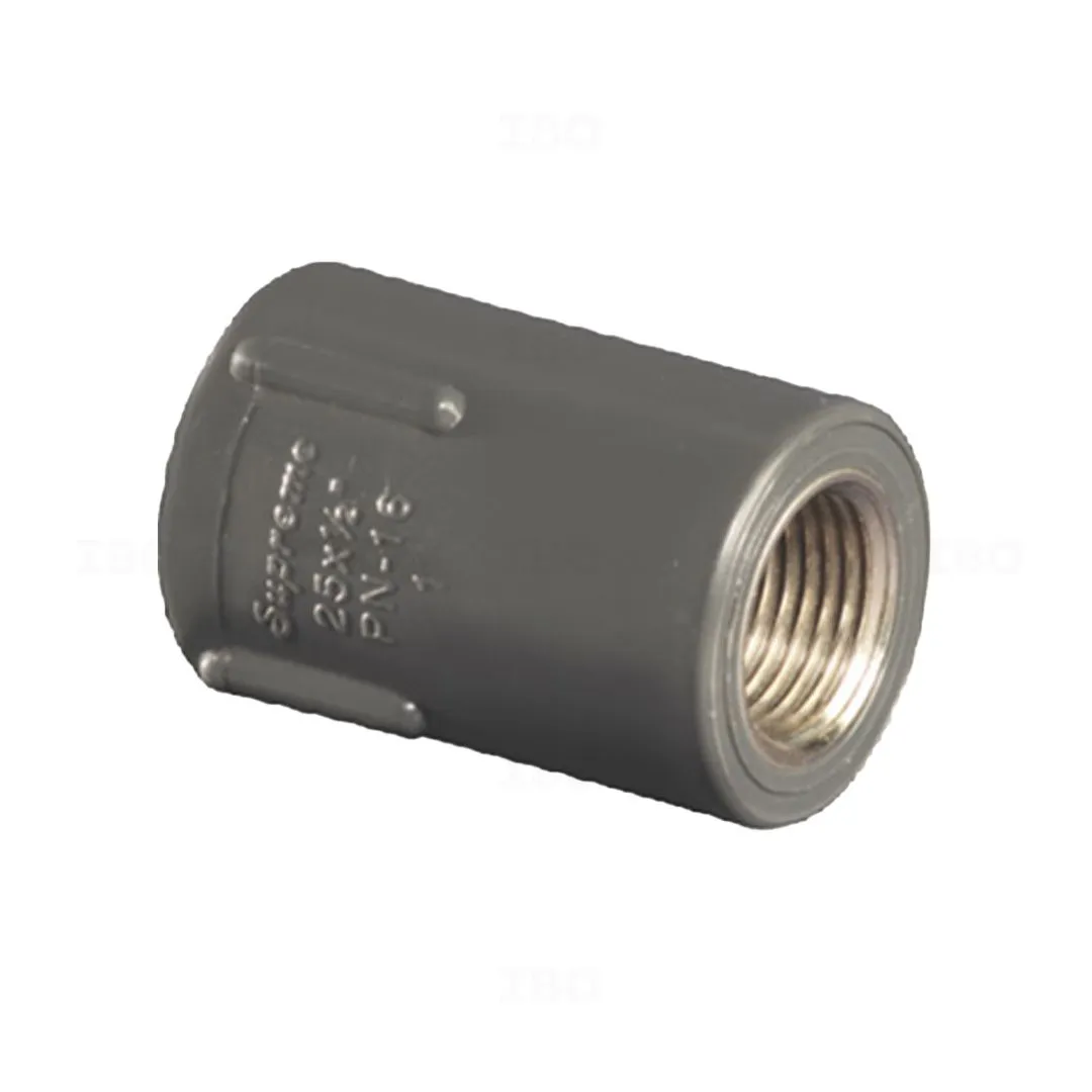 Supreme 3/4 x 1/2 in. (25 x 15 mm) 16 Kg/cm sq RFTA (Reducer Female Threaded Adaptor) brass Agriculture Fitting
