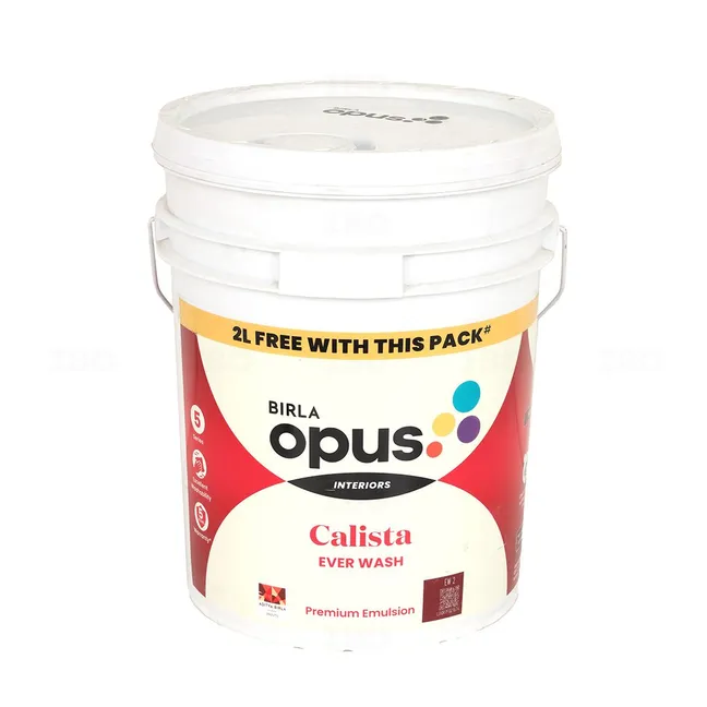 BIRLA opus EW 1 Calista Ever Wash Pastel 20 L Interior Emulsion - Base