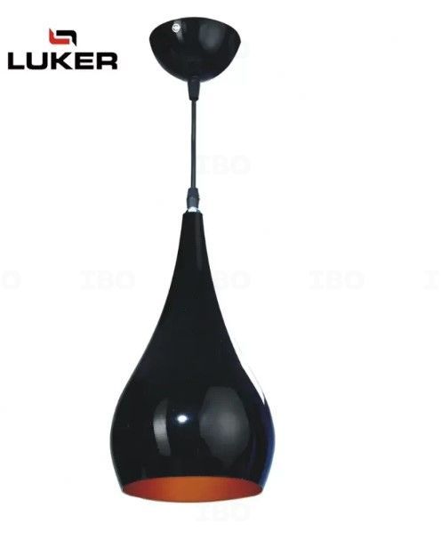 Luker Pendant Black Aluminium Pendant Light-LHL211-1E27 LHL211-1E27