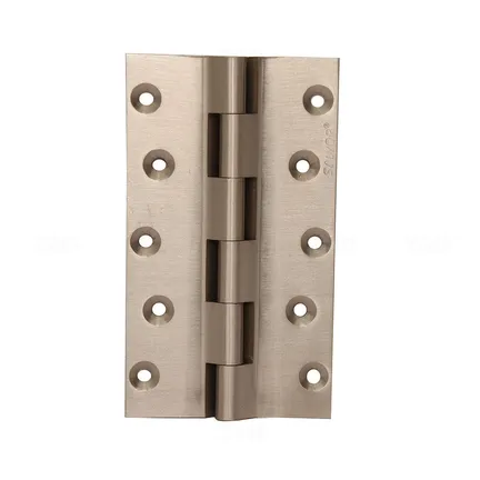Salvor RLWY SS Matte 5 x 1.1/4 x 5/32 in. Brass Railway Hinge Salvor RLWY SS Matte 5 x 1.1/4 x 5/32 in. Brass Railway Hinge