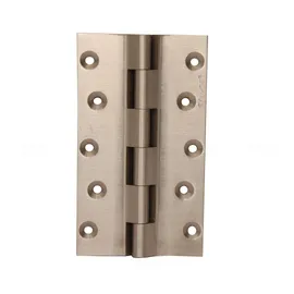 Salvor RLWY SS Matte 5 x 1.1/4 x 5/32 in. Brass Railway Hinge