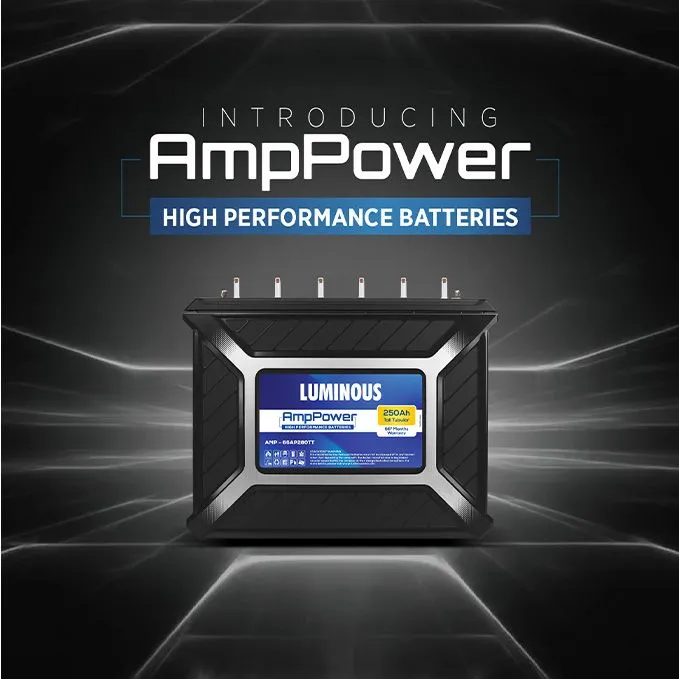 LUM 12V250AH AMP-66AP280TT FNSD BTY LUM 12V250AH AMP-66AP280TT FNSD BTY