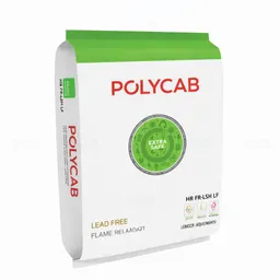 Polycab Green Wire 2.5 sq mm Green 180 m HR FR-LSH LF PVC Insulated Wire