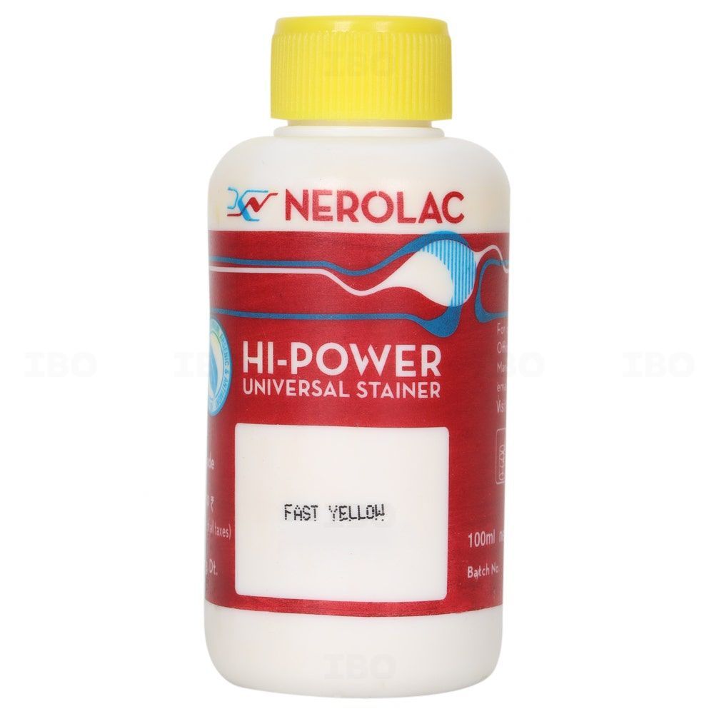 Nerolac Fast Yellow 100 ml Universal Stainer Nerolac Fast Yellow 100 ml Universal Stainer