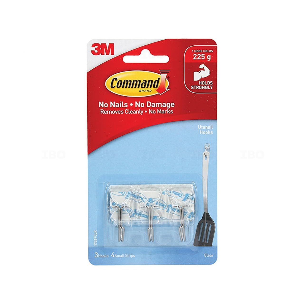 Command 17067Clr Small Wire Hook