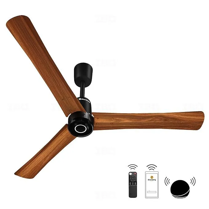 Atomberg 1200mm Renesa Elite Smart (Golden Oakwood) Ceiling Fan