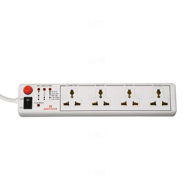 Anchor Smart Anchor White 16 A Spike Guard with 1.5 m Wire