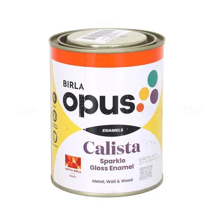 BIRLA opus SGE 21 Calista Sparkle Gloss 500 ml Black Enamel-Color BIRLA opus SGE 21 Calista Sparkle Gloss 500 ml Black Enamel-Color