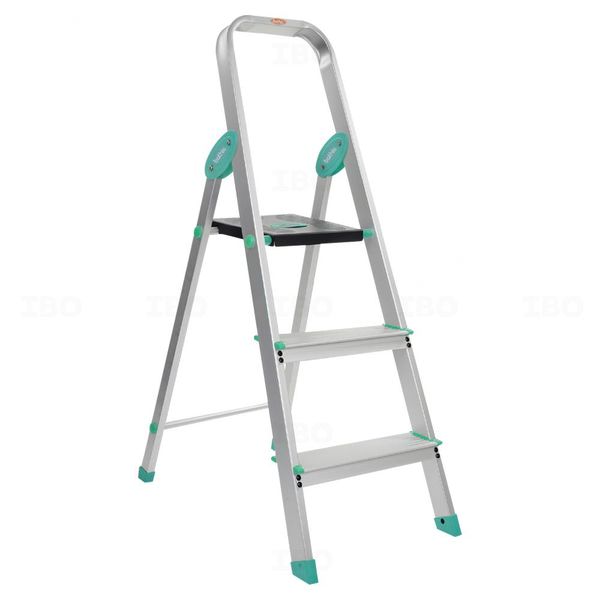 Bathla Advance Carbon Aluminium 3 Step Ladder