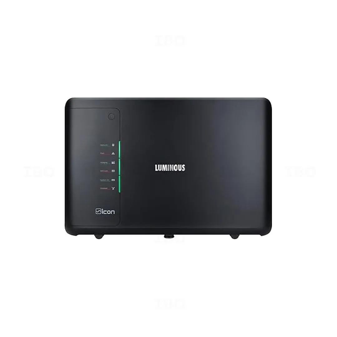 Buy Luminous Icon 1100/12V 900VA Sine Wave Inverter- Black on IBO.com ...