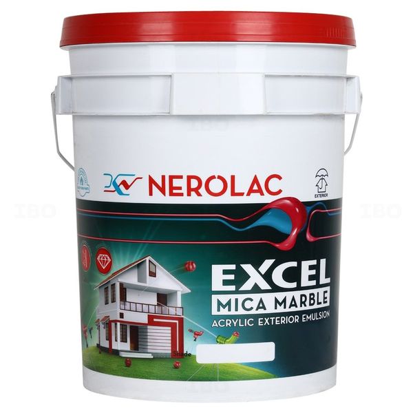 Nerolac Excel Mica Marble 20 L IEM1 Exterior Emulsion - Base