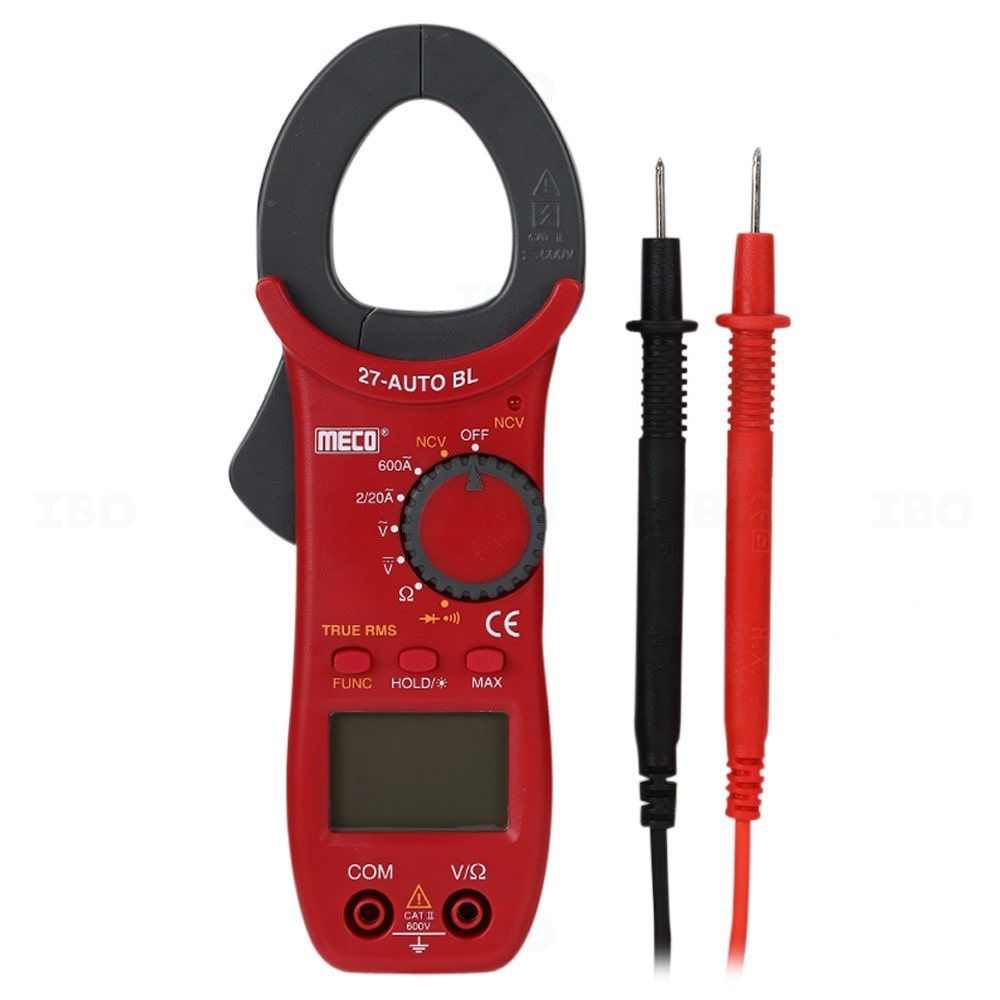 Meco 27-AUTO Auto Ranging Digital Clamp Meter - Trms