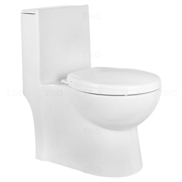 Hindware Elegance S-220 Floor Mounted Star White Single Piece Toilet Hindware Elegance S-220 Floor Mounted Star White Single Piece Toilet