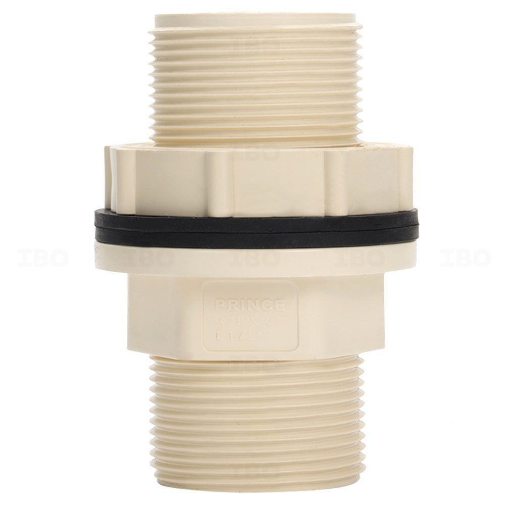 Prince FlowGuard Plus 1½ in. (40 mm) CPVC Tank Connector Prince FlowGuard Plus 1½ in. (40 mm) CPVC Tank Connector